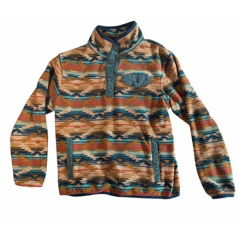 Cruel Girl Fleece Pullover Sweater Aztec Western NWT Youth Kids Medium 1/4 - Picture 2 of 8